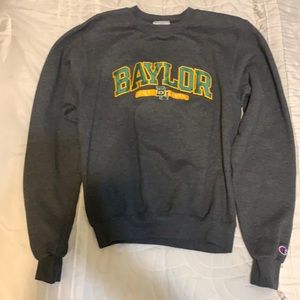 Champion dark grey Baylor crew neck